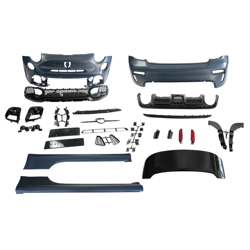 Kit estetico completo Fiat 500 2007-2015 Look ABARTH