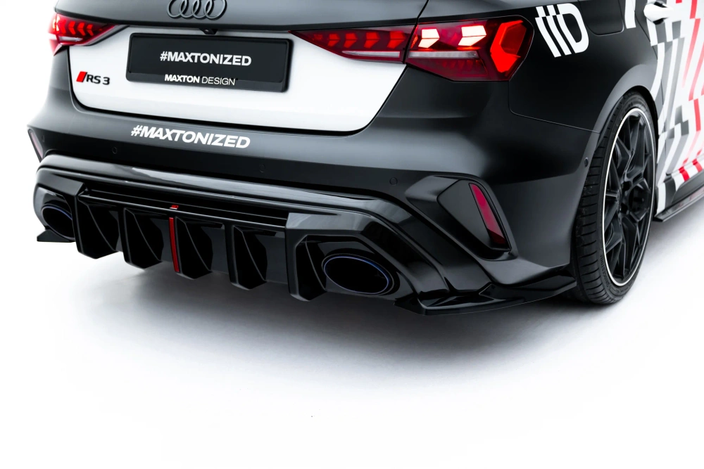 Sottoparaurti cantonali posteriori V.1 Audi RS3 berlina Facelift 2024- - immagine 5