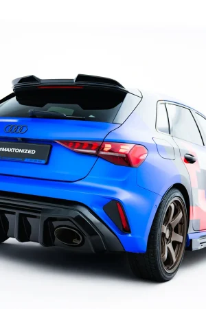 Sottoparaurti estrattore posteriore Audi RS3 Sportback 8Y Facelift 2024- con LED