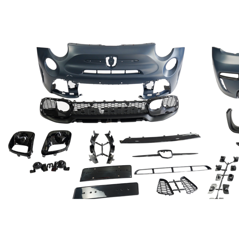Kit estetico completo Fiat 500 2007-2015 Look ABARTH - immagine 2