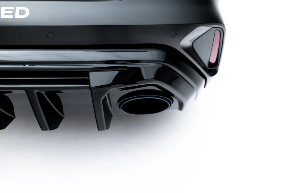 Sottoparaurti estrattore posteriore Audi RS3 Berlina 8Y Facelift 2024- con LED - immagine 4