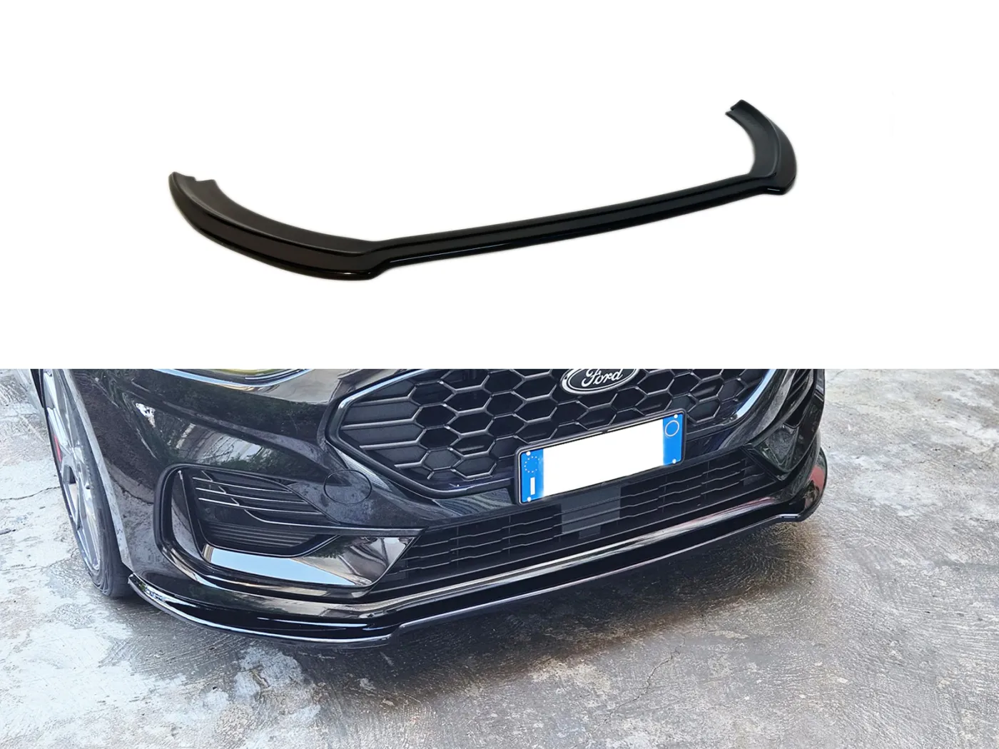 Sottoparaurti anteriore V.1 Ford Fiesta Mk8 ST-Line Facelift 2021-2024