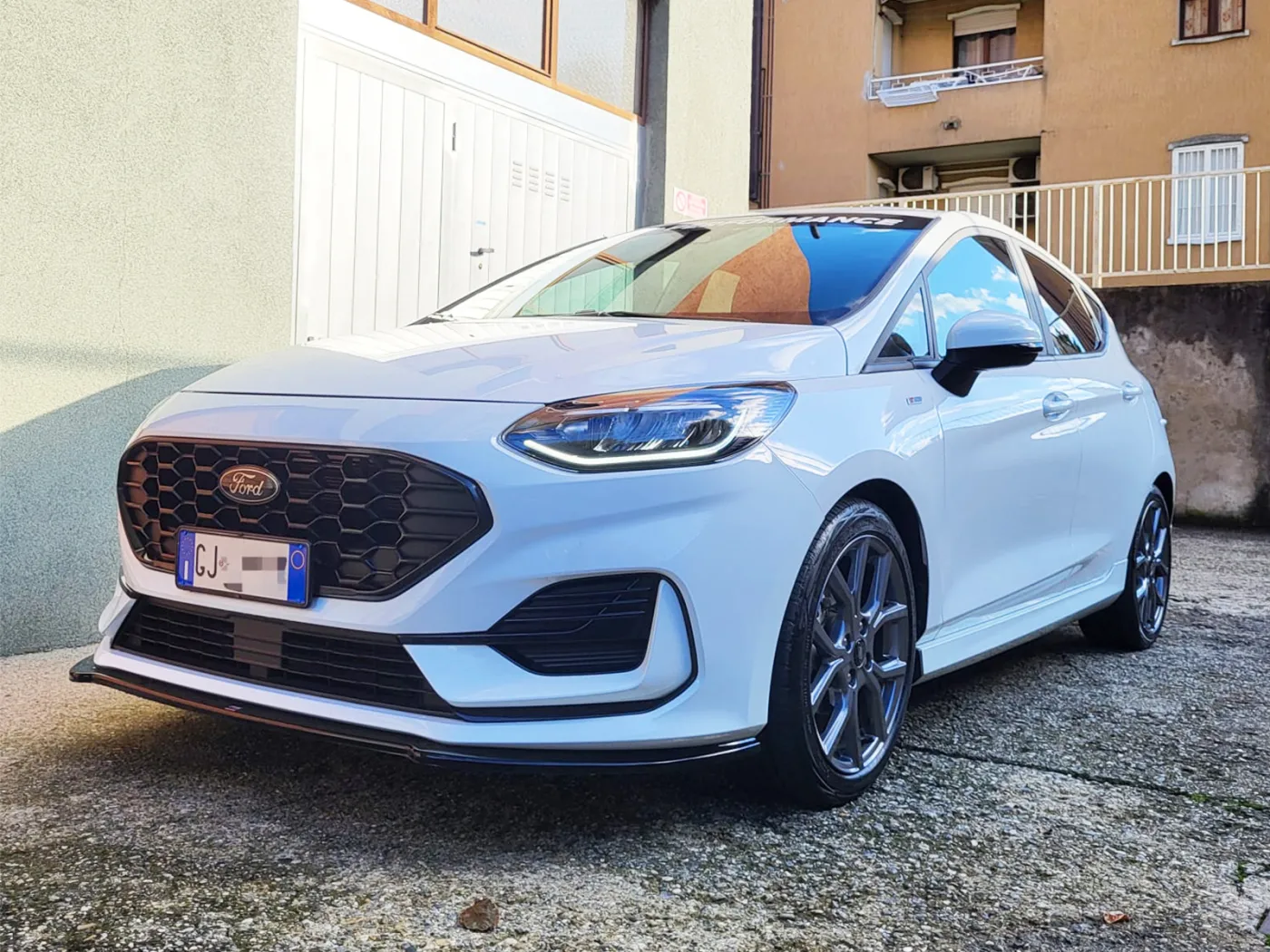 Sottoparaurti anteriore V.1 Ford Fiesta Mk8 ST-Line Facelift 2021-2024 - immagine 2