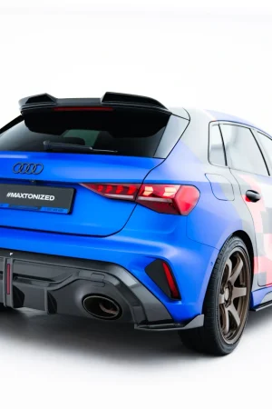 Sottoparaurti posteriore in fibra di carbonio Audi RS3 Sportback 8Y Facelift 2024-