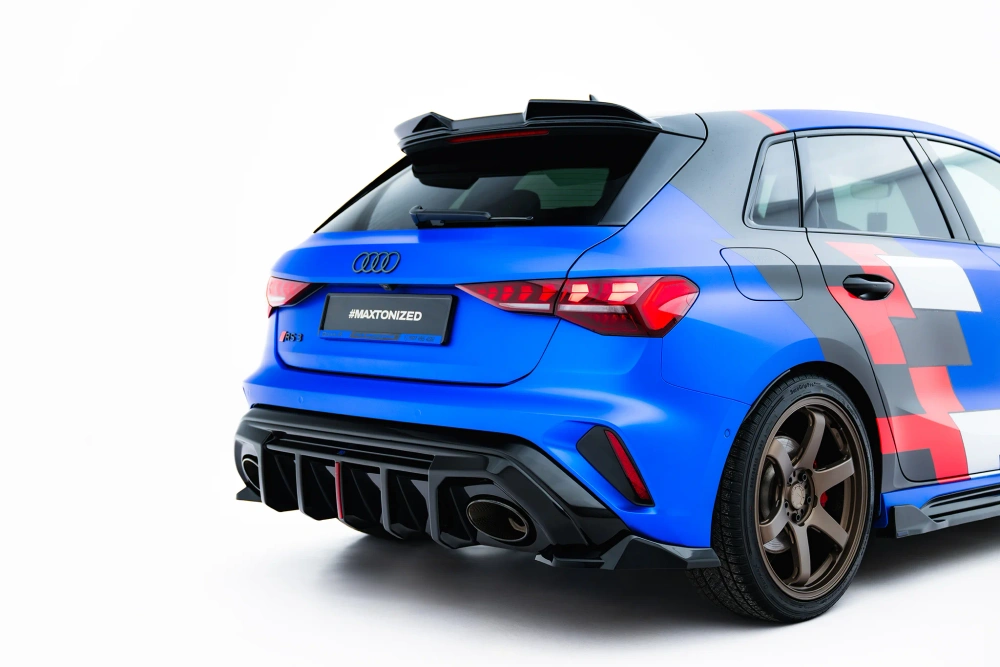 Sottoparaurti cantonali posteriori V.3 Audi RS3 Sportback Facelift 2024- - immagine 4