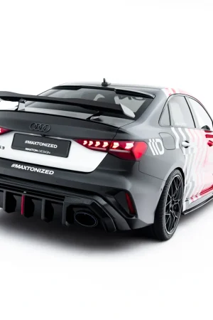 Sottoparaurti estrattore posteriore Audi RS3 Berlina 8Y Facelift 2024-