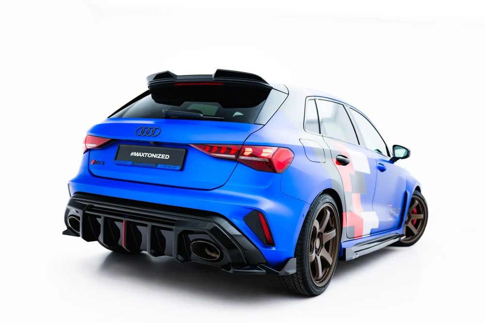 Sottoparaurti cantonali posteriori V.2 Audi RS3 Sportback Facelift 2024- - immagine 4