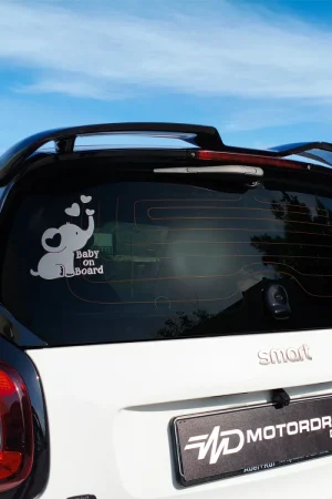 Spoiler alettone posteriore Smart 453 Fortwo 2014-2024