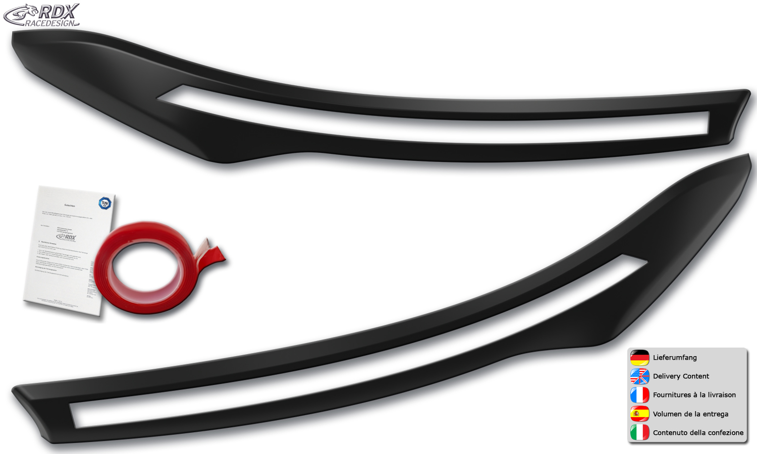 Palpebre fari Maxus Deliver 9 2020-