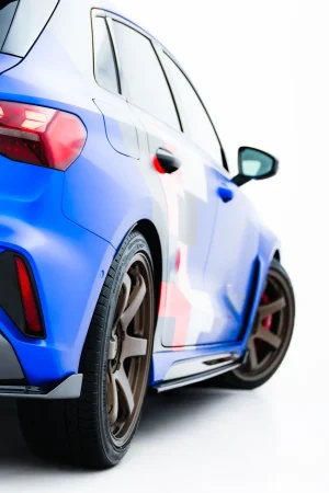 Sottoparaurti cantonali posteriori in carbonio Audi RS3 Sportback Facelift 2024-