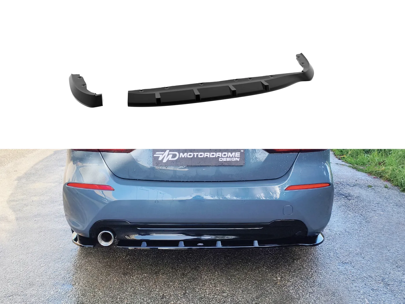 Sottoparaurti estrattore posteriore BMW Serie 1 F40 2019-2024