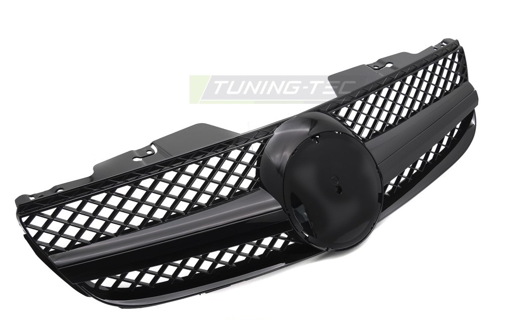 Griglia calandra anteriore Mercedes SL R230 2006-2008 Nero lucido