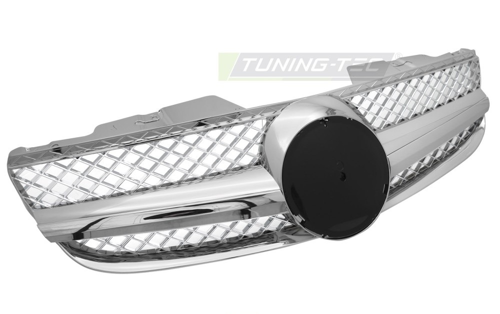 Griglia calandra anteriore Mercedes SL R230 2006-2008 Cromato