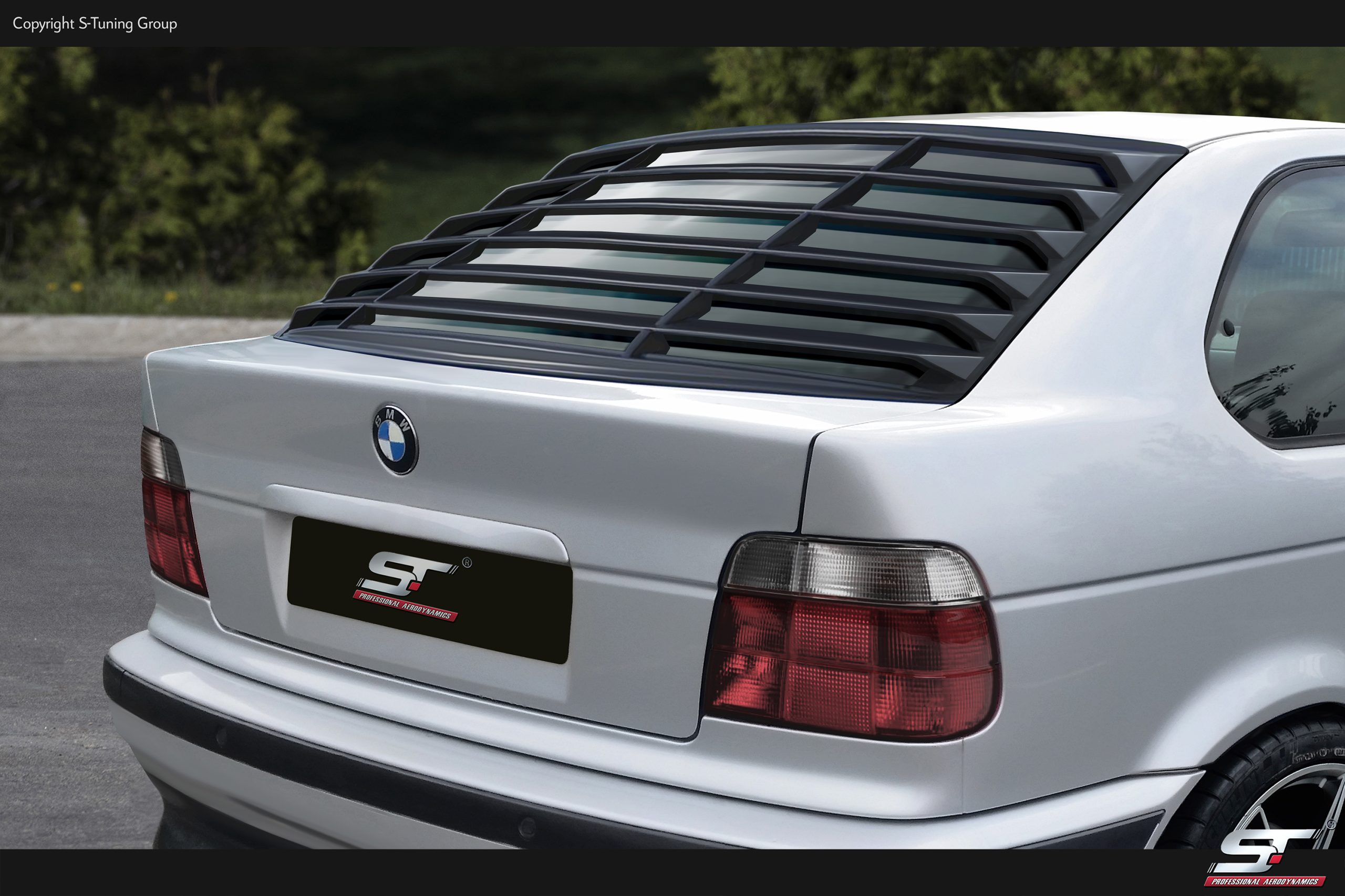 Tendina / Persiana Parasole Lunotto Posteriore per BMW Serie 3 E36 Compact 1990-1999 - immagine 2