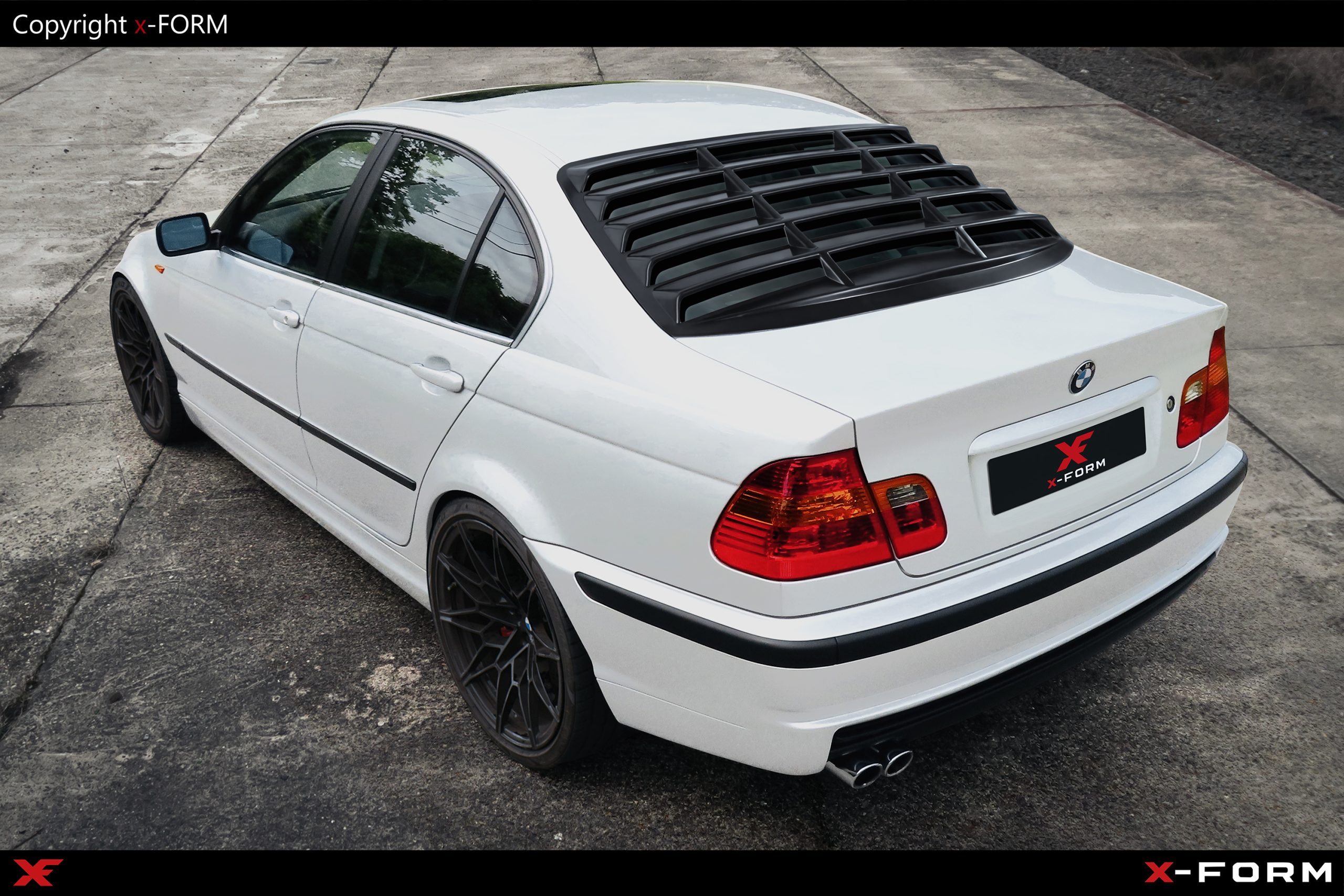Tendina / Persiana Parasole Lunotto Posteriore per BMW Serie 3 E46 Berlina 1998-2005
