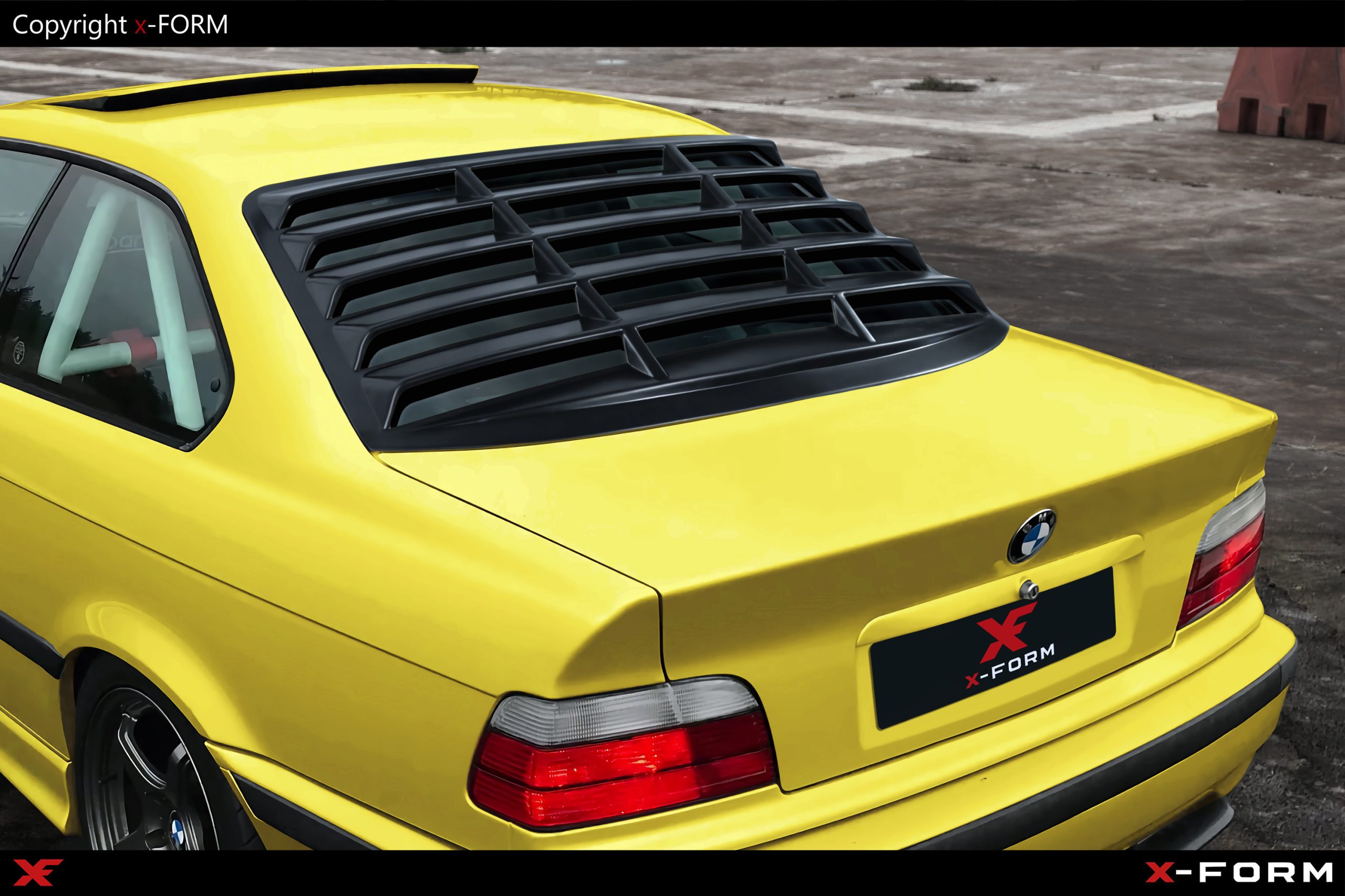 Tendina / Persiana Parasole Lunotto Posteriore per BMW Serie 3 E36 Coupé 1990-1999 - immagine 2