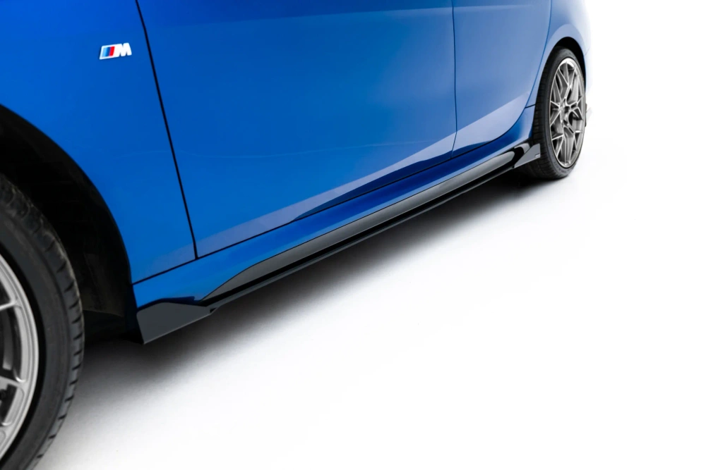 Diffusori minigonne laterali Street Pro + flaps BMW 2 M-Pack / M235i Gran Coupe F74 2024- con riga rossa - immagine 3