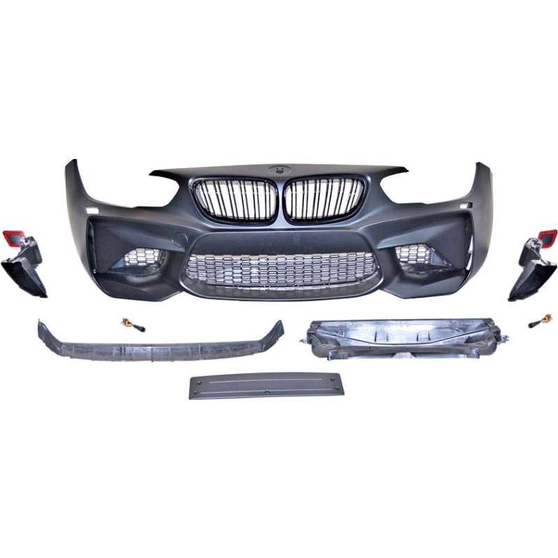 Kit estetico per BMW F20 LCI 2015-2019 Look M2 2 uscite - immagine 2