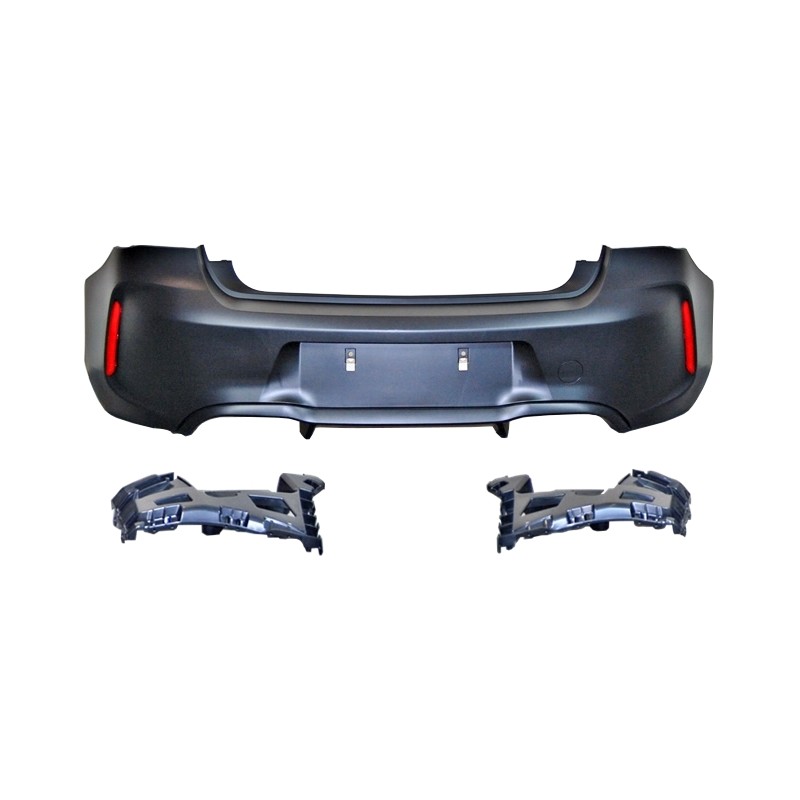 Kit estetico per BMW F20 LCI 2015-2019 Look M2 2 uscite - immagine 3