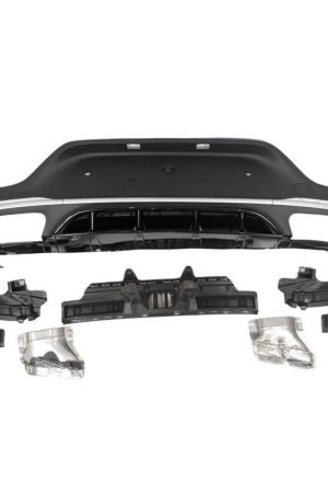 Estrattore sottoparaurti Mercedes GLC X253 Coupe 2020- Look GLC63 Black
