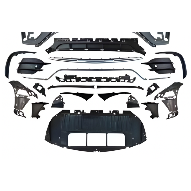 Paraurti anteriore Mercedes X254 2023- look AMG GLC63S - immagine 3