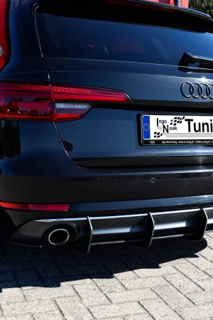 Sottoparaurti estrattore posteriore Audi A4 B9 pre-restyling 2015-2019