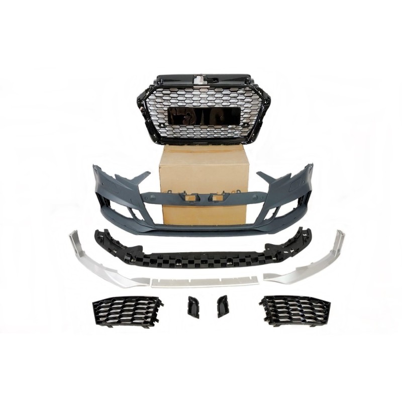 Kit estetico per Audi A3 8V 13-15 2016-2019 Sportback Look RS3 - immagine 2