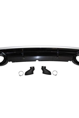 Sottoparaurti estrattore posteriore Audi A6 Sedan / Avant C6 2004-2008 Look RS6