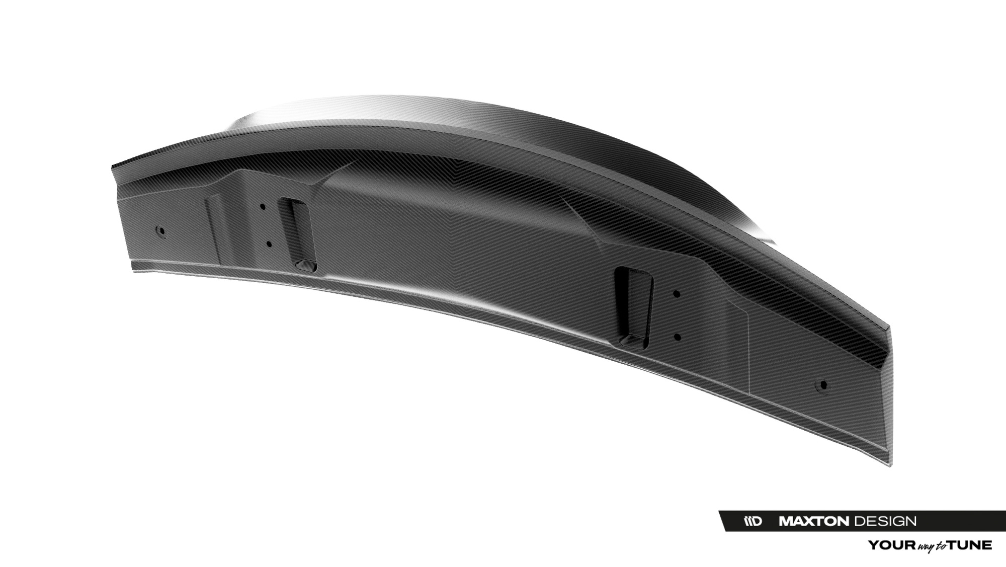 Spoiler in carbonio V.2 Mercedes AMG GT 43 / 55 / 63 / 63 SE Performance C192 2023- - immagine 13