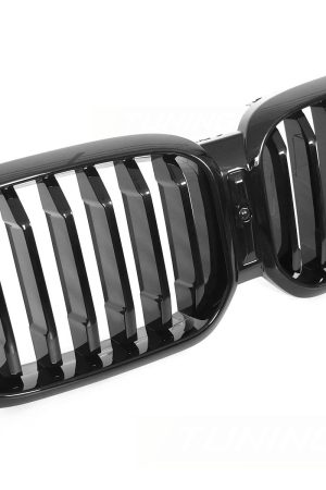 Griglia calandra anteriore BMW X3 G01 LCI / X4 G02 LCI 2021-2025 Nero lucido