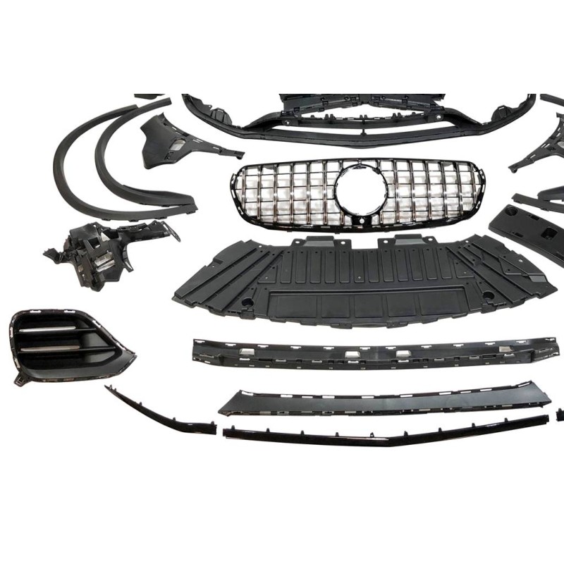 Kit estetico per Mercedes X253 GLC Coupe 2016-2019 look GLC 63 2020 - immagine 4