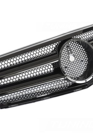 Griglia calandra anteriore Mercedes W204 2007-2014 Nero lucido