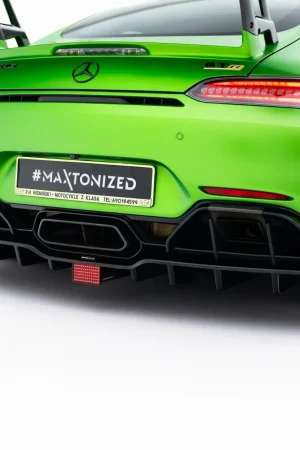 Sottoparaurti splitter posteriore con Led Mercedes AMG GT R C190 Facelift 2017-2023
