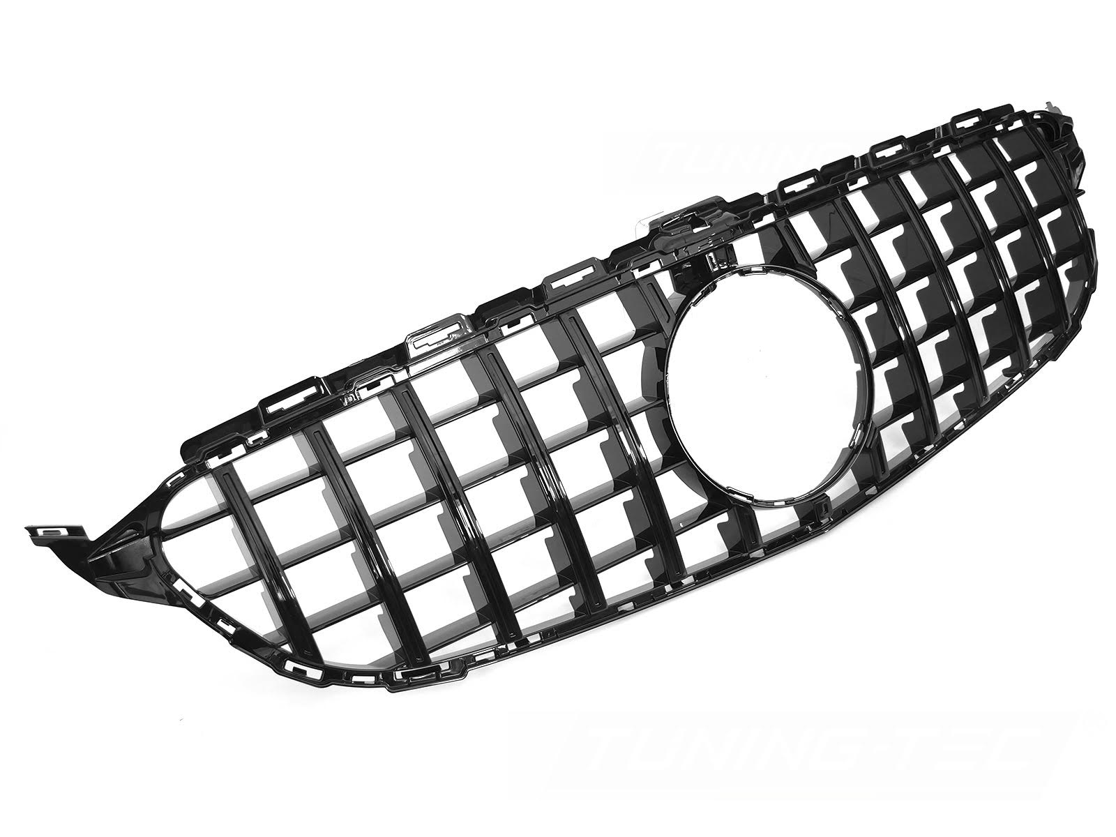 Griglia calandra anteriore Mercedes W205 14-21 / S205 14-21 / C205 15-23 / A205 16-23 Nero lucido