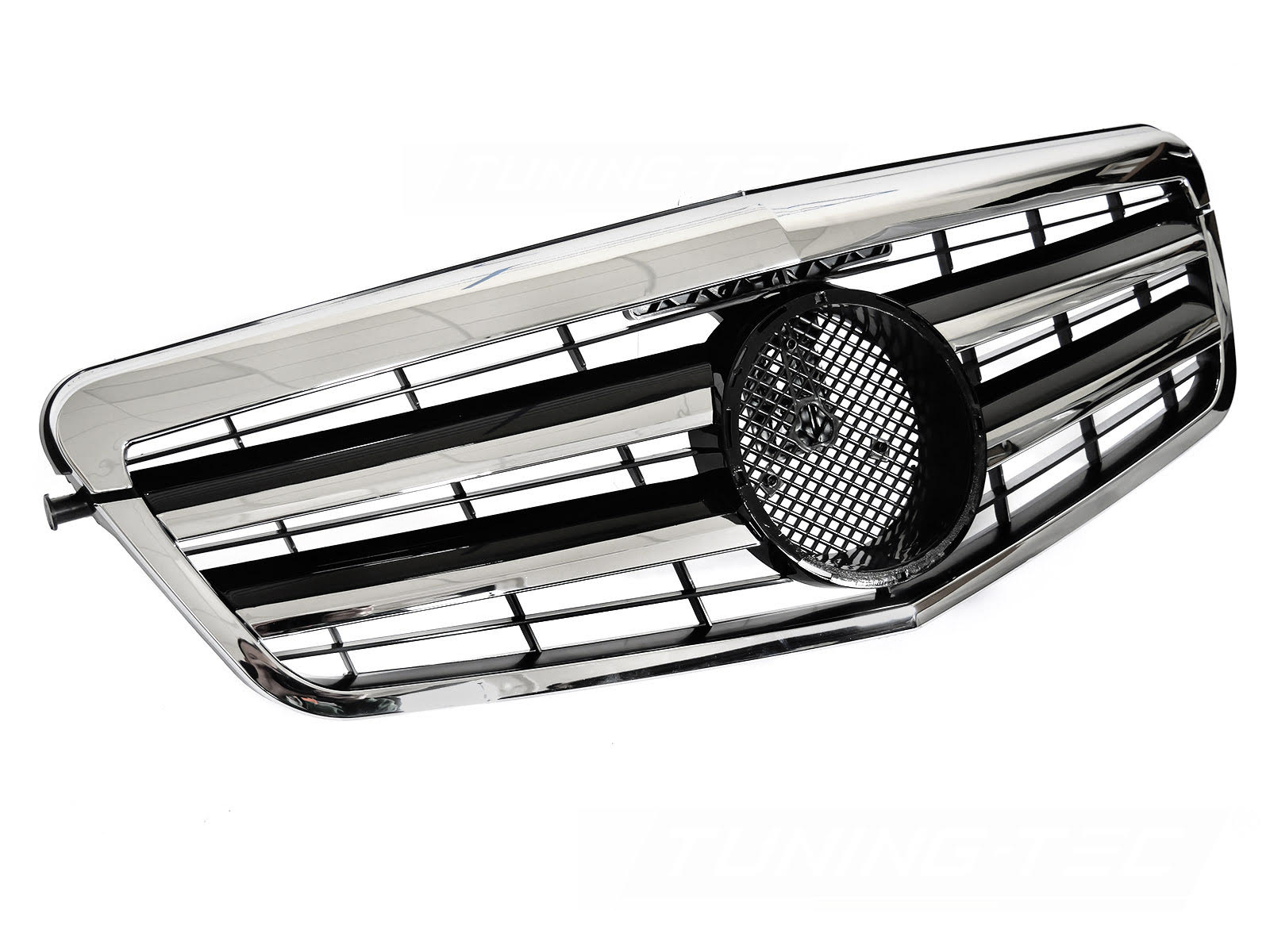 Griglia calandra anteriore Mercedes W212 / S212 2009-2013 Nero lucido e Cromato