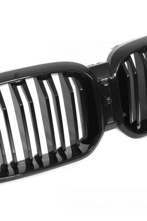 Griglia calandra anteriore BMW X3 G01 LCI / X4 G02 LCI 2021-2025 Nero lucido