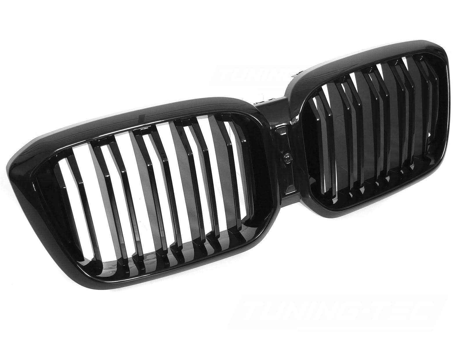 Griglia calandra anteriore BMW X3 G01 LCI / X4 G02 LCI 2021-2025 Nero lucido