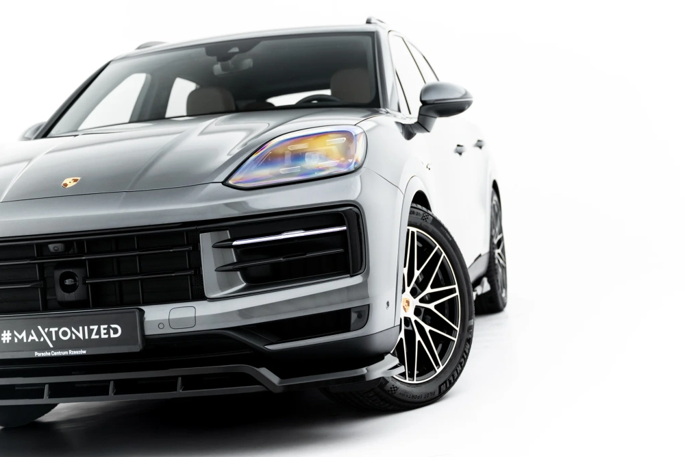 Sottoparaurti splitter anteriore Porsche Cayenne SUV / Coupe Mk3 Facelift 2023- - immagine 4
