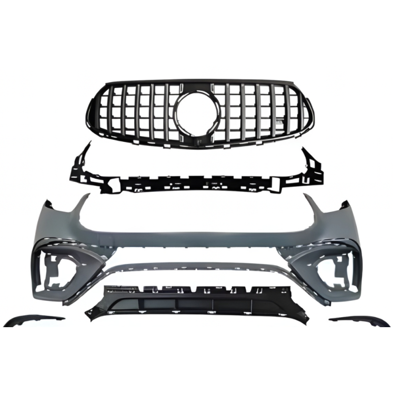 Paraurti anteriore Mercedes X254 2023- look AMG GLC63S - immagine 2
