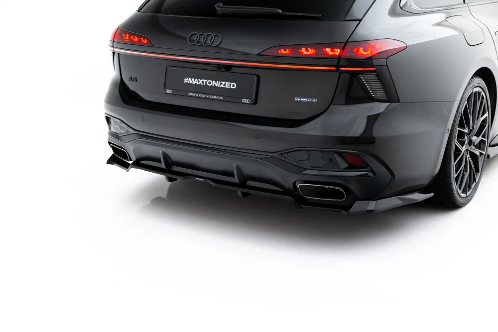 Sottoparaurti splitter posteriore V.3 Audi A6 S-Line C9 2023- Benzina / Ibrida - immagine 5