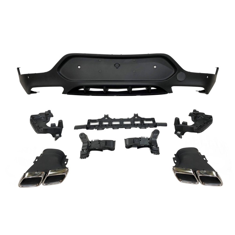Kit estetico per Mercedes X253 GLC Coupe 2016-2019 look GLC 63 2020 - immagine 5
