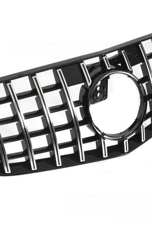 Griglia calandra anteriore Mercedes W212 / S212 2009-2013 Nero lucido e Cromato