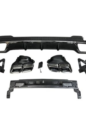 Sottoparaurti posteriore Mercedes W212 SW / 4P 2014-2015 Look AMG E63
