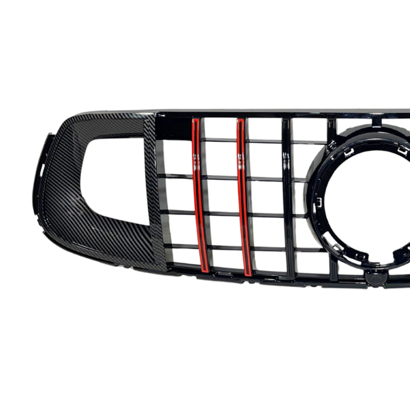 Griglia calandra anteriore Mercedes GLC X253 Look Carbonio - immagine 2