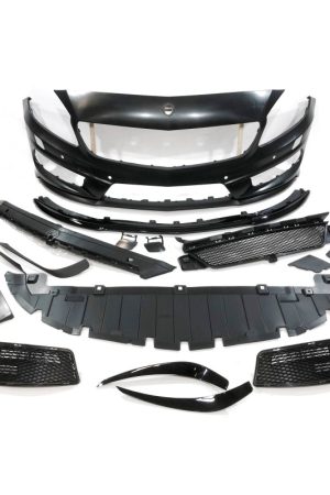 Paraurti Anteriore Look A45 AMG per Mercedes Classe W176 2012-2015 (PDC)