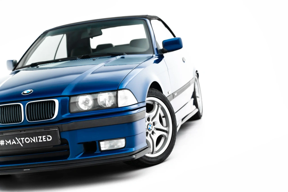 Sottoparaurti splitter anteriore V.3 BMW M3 / M-Pack Coupé / Cabrio E36 1991-1999 - immagine 2