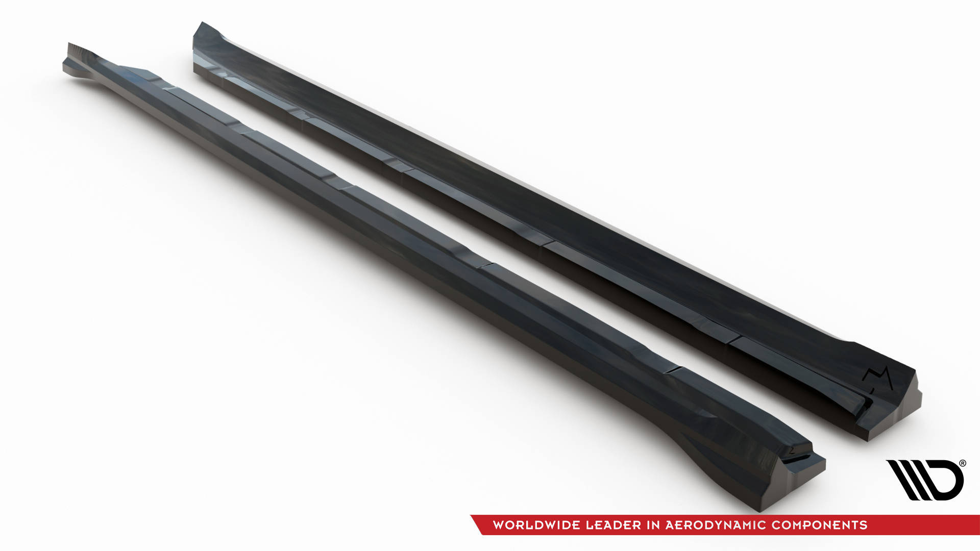 Diffusori minigonne laterali V.1 Porsche Cayenne Sport Design / Turbo SUV / Coupe Mk3 / Mk3 Facelift 2023- - immagine 4