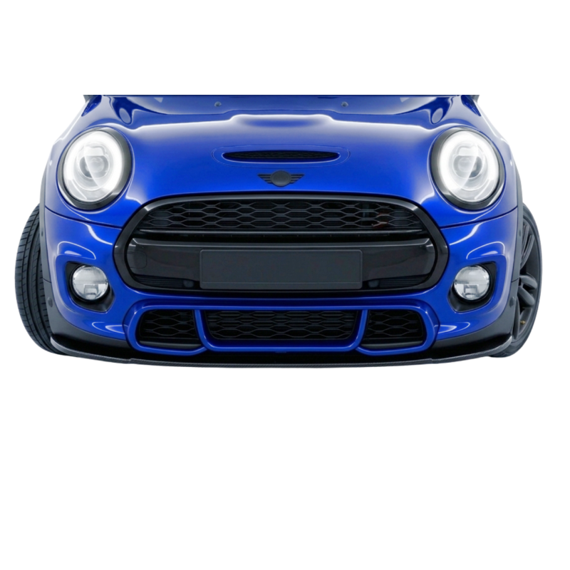 Spoiler Anteriore Mini F56 /F55 / F57 2014-2020 Look JCW Nero lucido