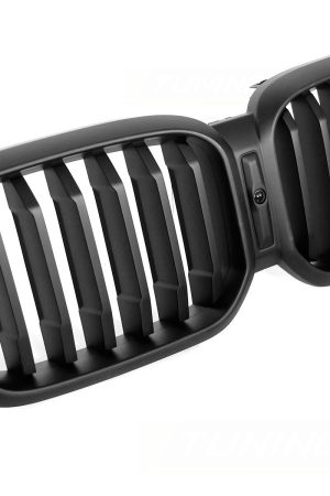 Griglia calandra anteriore BMW X3 G01 LCI / X4 G02 LCI 2021-2025 Nero opaco