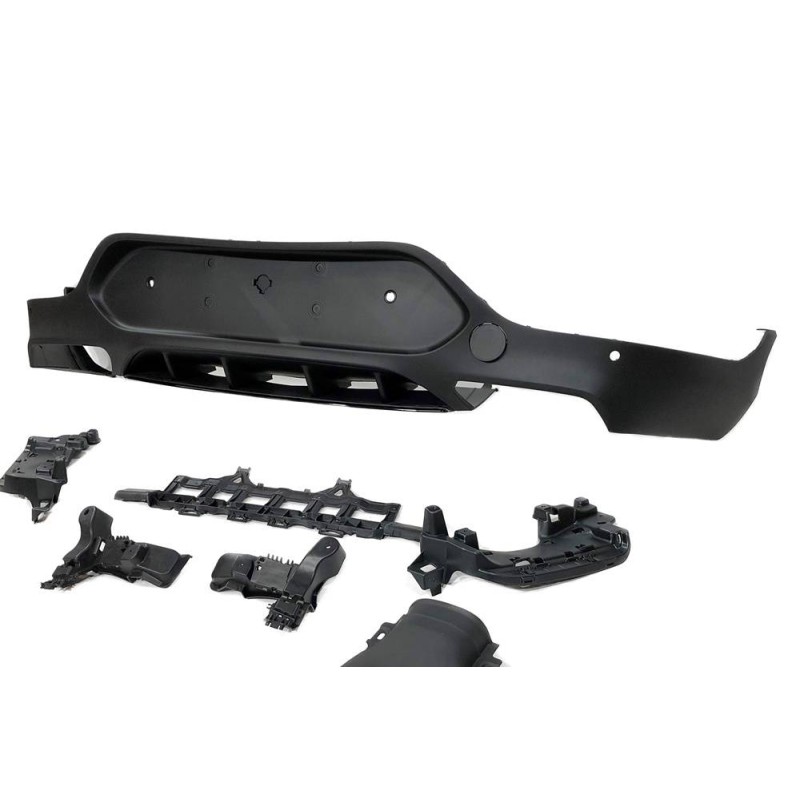 Kit estetico per Mercedes X253 GLC Coupe 2016-2019 look GLC 63 2020 - immagine 6